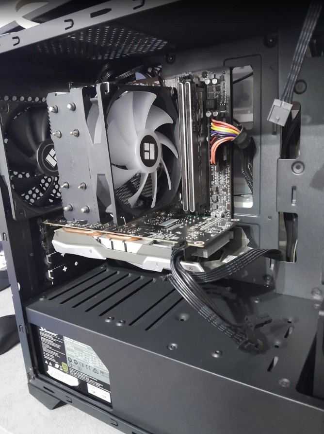 Cleaned Gaming PC After